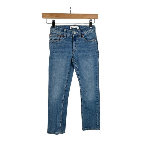 Levi's 511 Slim Girls Jeans size 7 Blue - Picture 1 of 8